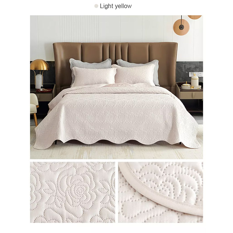 অতিস্বনক তরঙ্গ প্রান্ত bedspread-008