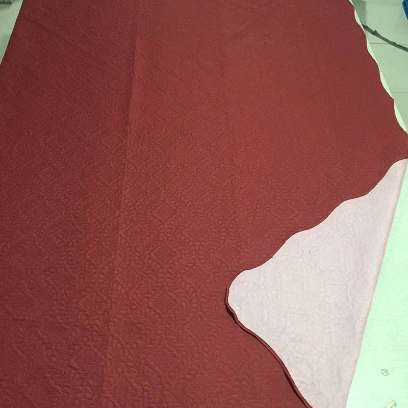 অতিস্বনক তরঙ্গ প্রান্ত bedspread-012
