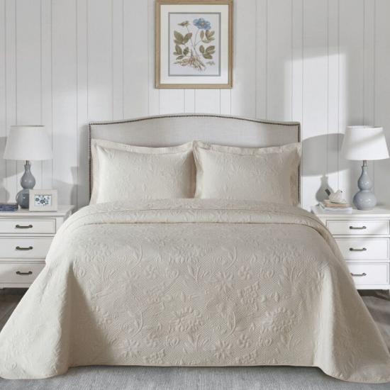 cxmicrotex Jacquard এমব্রয়ডারি করা কুইল্ট সেট বিলাসবহুল বিছানা সংগ্রহ