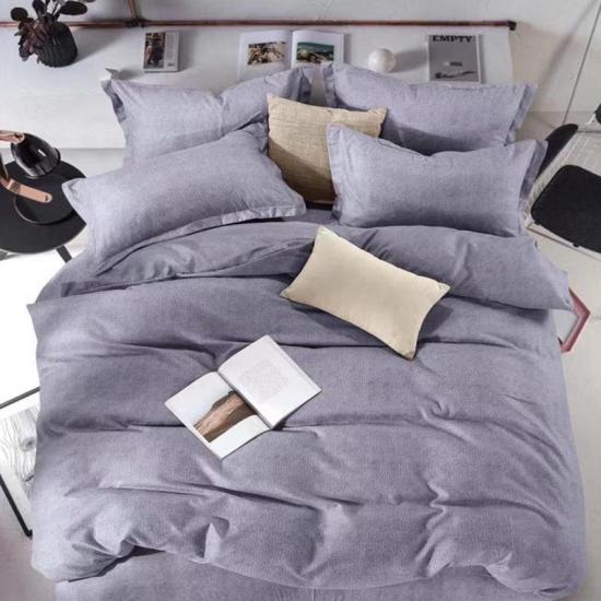 Duvet কভার সেট সহজ প্রিন্ট আরামদায়ক নরম বিছানাপত্র